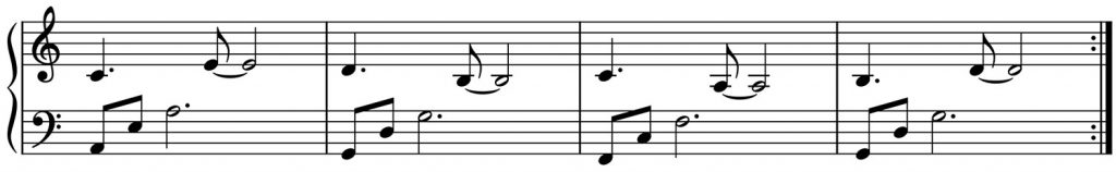 Arpeggio Improvisation Klavier Dreiklänge